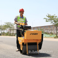 Smooth Drum Road Roller คู่มือลูกกลิ้งสั่นสะเทือนมือลูกกลิ้งอัด FYL-600C